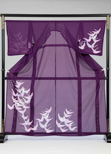 紫地千羽鶴