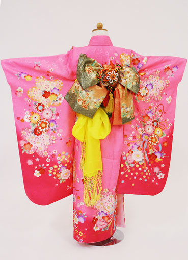 ピンク　花のファンタジア(57-60cm)